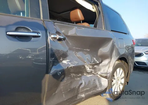 2017 Toyota Sienna Limited 7 Passenger z USA, uszkodzony, nr VIN 5TDDZ3DC8HS159144